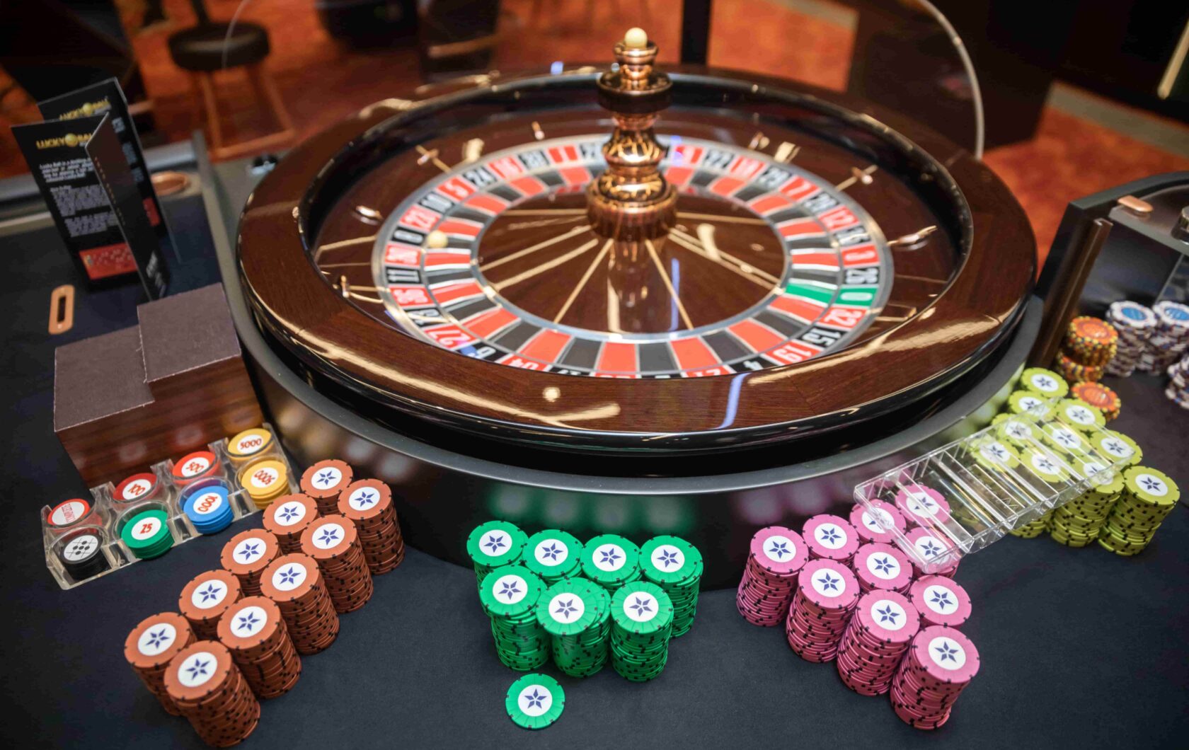 Розыгрыш на рулетке Lucky Ball